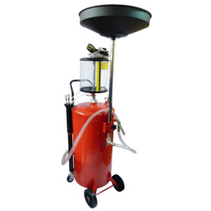 RECOLECTOR DE ACEITE NEUMATICO 23GAL (90L) COLOR ROJO