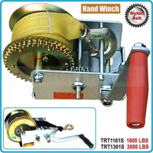 TORIN TRT1161S WINCHE MANUAL CON CORREA DE NYLON 725.7KG (1600 LBS)