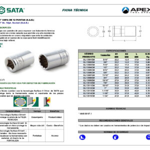 1/2"  12 PT COPA  1/2"