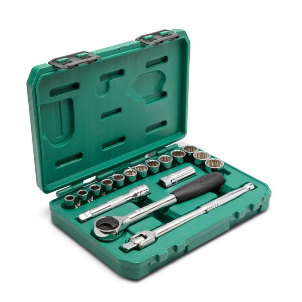 JUEGO COPAS  1/2" 12PT   17PZ MM