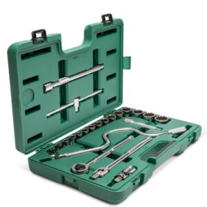 JUEGO COPAS  1/2" 12PT  BERBIQUI 22PZ PUL