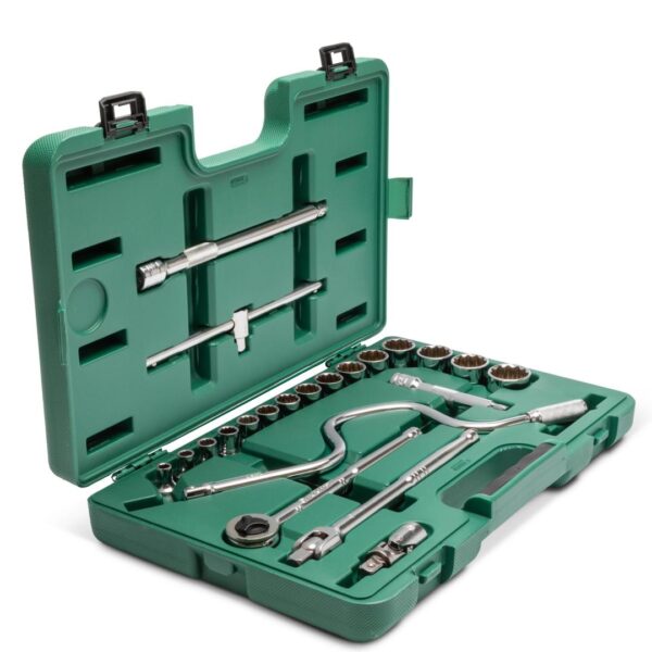 JUEGO COPAS  1/2" 12PT  BERBIQUI 22PZ PUL