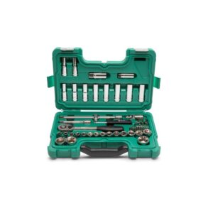JUEGO COPAS 1/2"  6PT ALTAS Y BAJAS - PUNTAS 60PZ MM