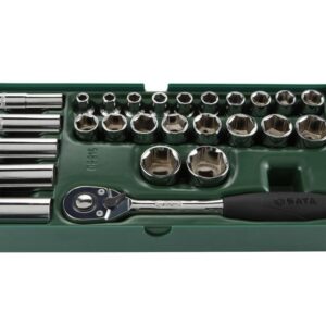 JUEGO DE COPAS 1/2" 6PT BANDEJA  26PZ MM