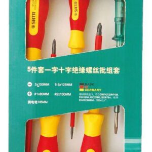 JUEGO DESTORNILLADORES AISLADOS SATA 5PZ