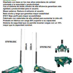 GATO HEAVY DUTY TIPO ZORRA 2 TONELADAS
