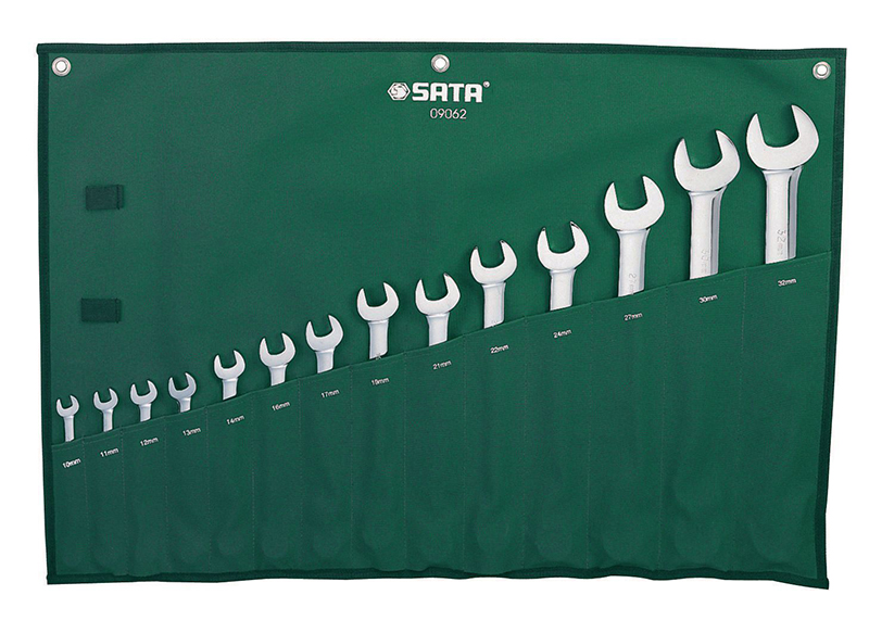 JUEGO LLAVES COMBINADAS (MATE) LONA 14PC 10 - 32 MM - Image 2