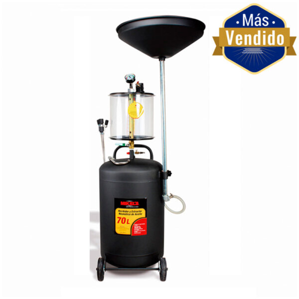 EXTRACTOR ACEITE NEUMATICO 70L