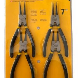 ALICATE PINZA P.PINES JGO 4PZ X 7"  REF. ALS401