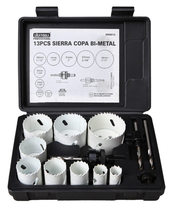 SIERRA COPA PARA METAL JGO 3/4" A 2.1/2"
