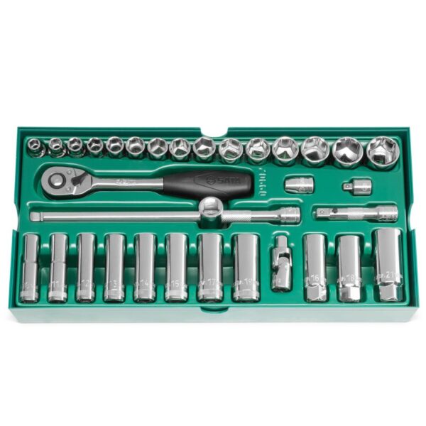 JUEGO COPA VORTEX 1/4"- 3/8" 30PC 3.5 - 19 MM - Image 2