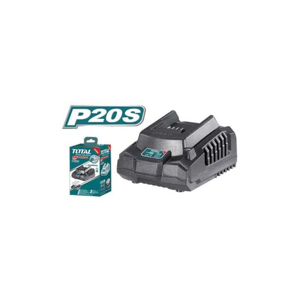 CARGADOR DE BATERIA 20V INDUSTRIAL TOTAL (UTFCLI2001) - Image 2