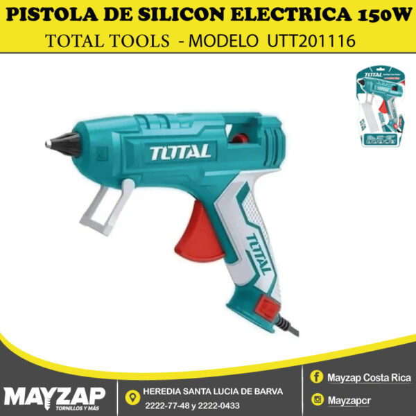 PISTOLA SILICONA 150W TOTAL (UTT201116) - Image 2