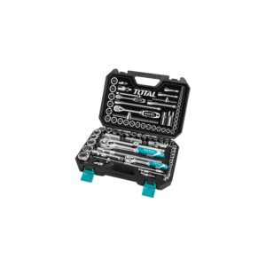 RACHE CON COPAS 1/4" + 1/2" X 44 PZS INDUSTRIAL TOTAL (THT421441)