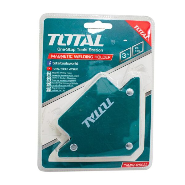 SUJETADOR MAGNETICO 3" 25LBS PARA SOLDAR TOTAL (TAMWH25032) - Image 2