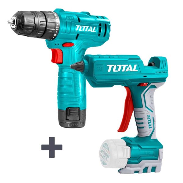 TALADRO INALAMBRICO 3/8" 12V TOTAL SUPER SELECT (UTDLI12415) - Image 2