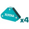 SUJETADOR MAGNETICO 10 LBS X 4 PZS 3 POSICIONES PARA SOLDAR TOTAL (TAMWH4001) (15278)Ref: 15278 - Image 2