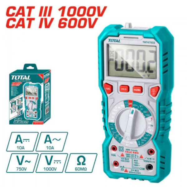 Multimetro Digital Rms Ac/dc 600v - Multimetro Digital Rms Ac/dc - Image 2