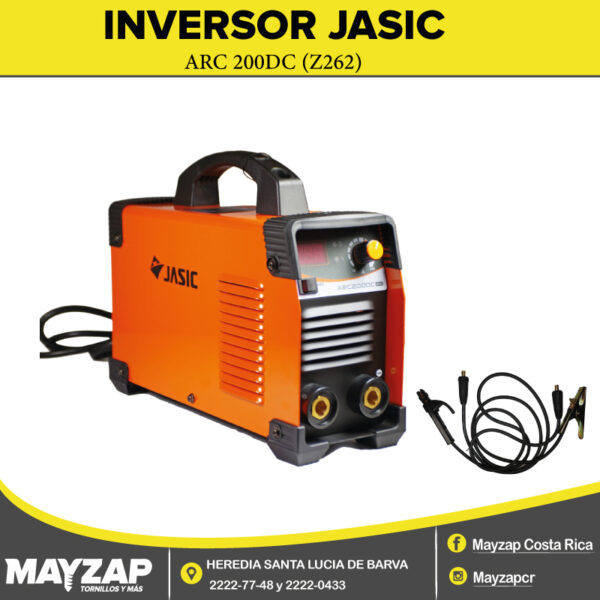 JASIC ARC200DC (Z262) SOLDADORA ELECTRODO/TIG 20-200A 110-220V/60HZ/1F IP21S - Image 2