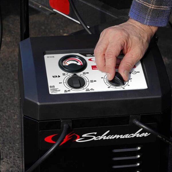 SCHUMACHER SC1446 CARGADOR DE BATERIA ARRANQUE DE MOTOR 6V/12V 200A