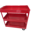 CARRO PORTA HERRAMIENTAS DE 3 NIVELES 719X365X663MM CON MANIGUETA 4 RUEDAS 13KG - Image 2