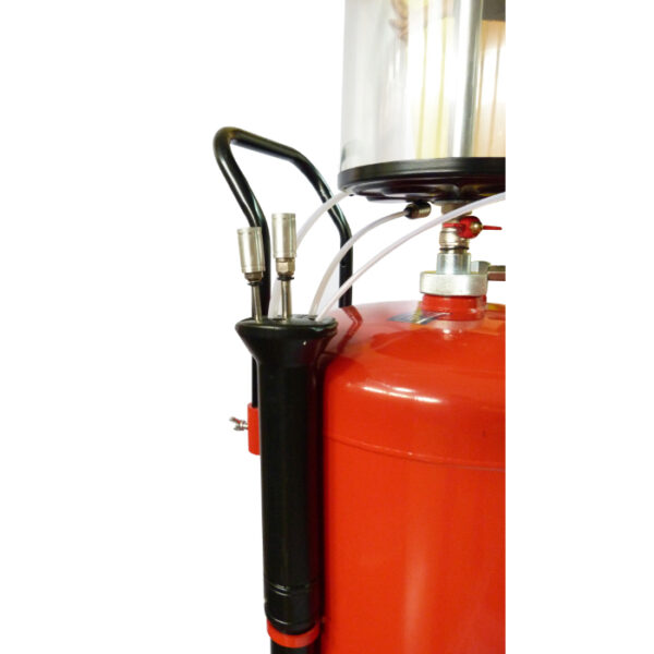 RECOLECTOR DE ACEITE NEUMATICO 23GAL (90L) COLOR ROJO - Image 2
