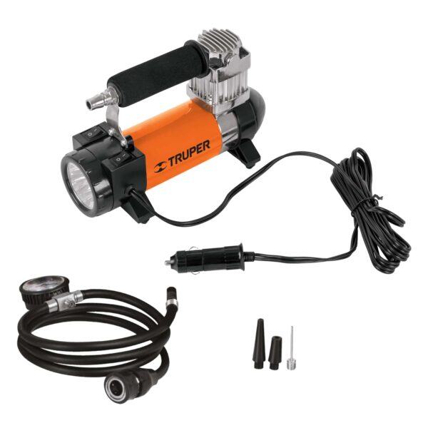 TORIN TRTH30A COMPRESOR DE AIRE PORTATIL 12V 23A 150PSI 45L/MIN CON PINZAS PARA LA BATERIA - Image 2