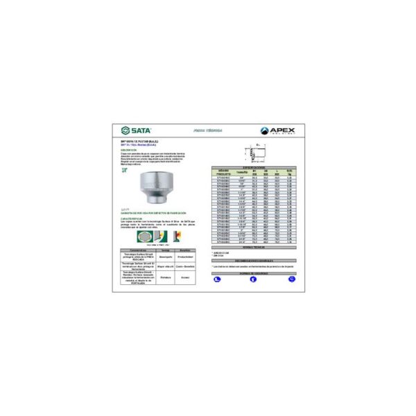 3/4" 12PT COPA  2-1/8" - Image 2
