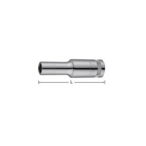1/4" 6PT COPA LARGA  5MM