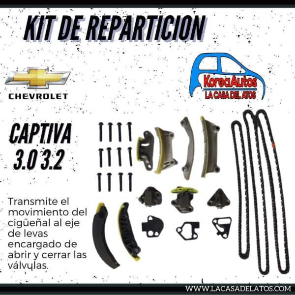 KIT CHEVROLET CAPTIVA 3.2 - 3.6 - Image 3