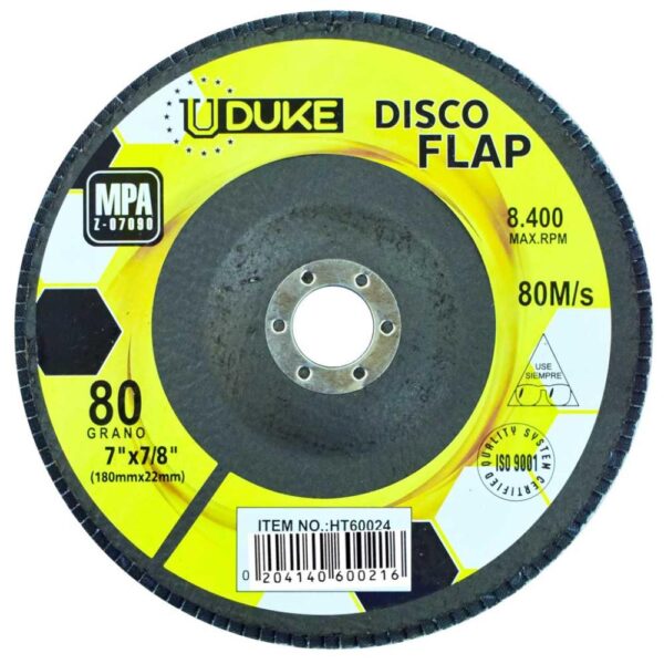 DISCO FLAP LAMINILLAS 7" GRANO 80 - Image 3