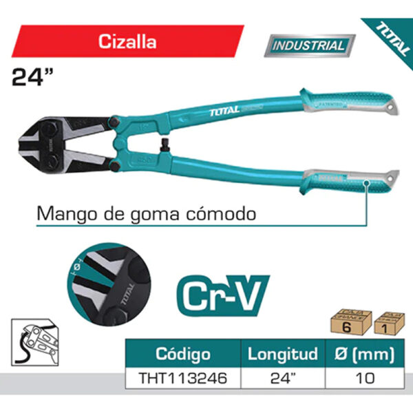 CIZAYA 24" INDUSTRIAL CROMO VANADIUM TOTAL (THT113246) - Image 3