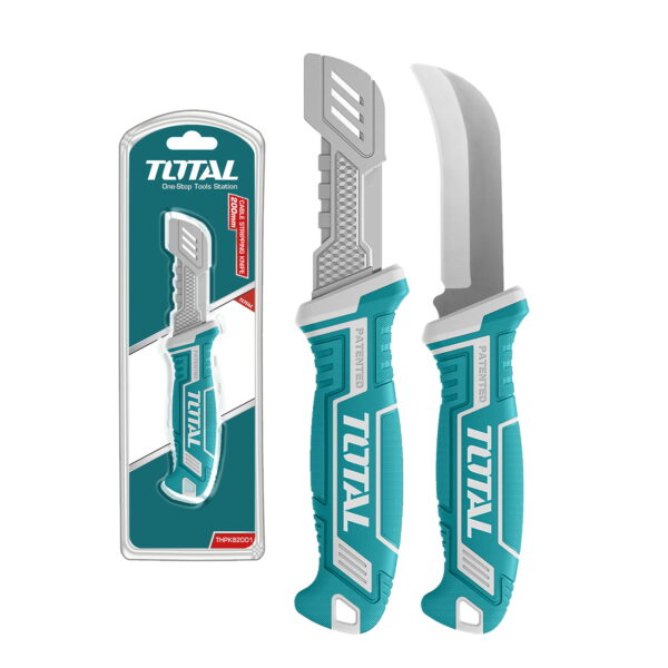 CUCHILLO PELACABLE 200 MM CURVO ACERO INOXIDABLE TOTAL (THT51882) - Image 3