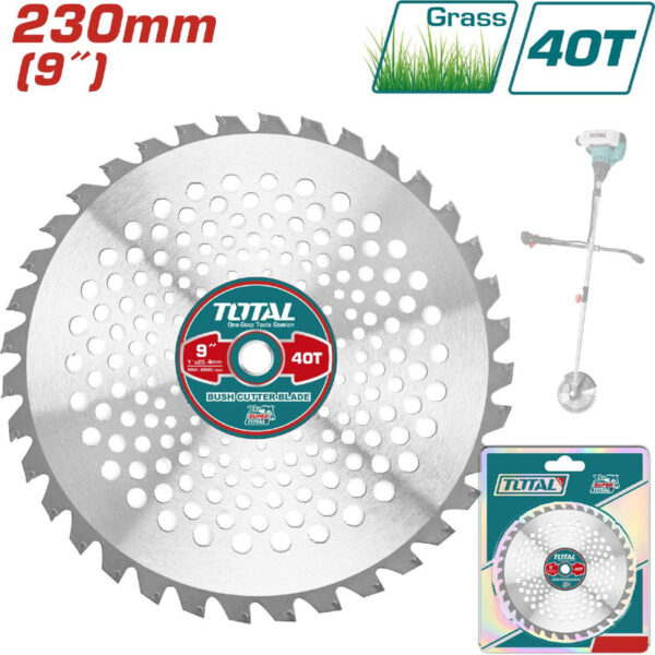 DISCO CORTE MADERA 9" 40 DIENTES TOTAL (TAC234615) - Image 3