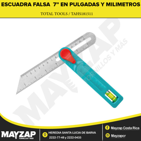 FALSA ESCUADRA 15 CM TOTAL (TAHS181511) - Image 3