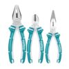 JUEGO DE ALICATES X 3 PIEZAS INDUSTRIAL TOTAL (PINZA 6",CORTAFRIO 6",ALICATE 8") (THT2K0301) - Image 3