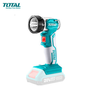 LINTERNA INALAMBRICA 150 LUMENES 20V SUPER SELECT TOTAL (TWLI2023) BATERIA Y CARGADOR NO INCLUIDO TOTAL
