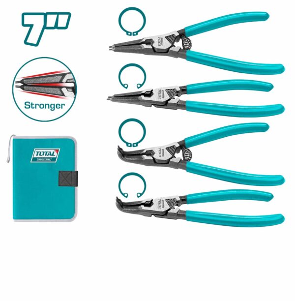 PINZA SACA PINES CURVA 7 INDUSTRIAL TOTAL (THTJ21804) - Image 3