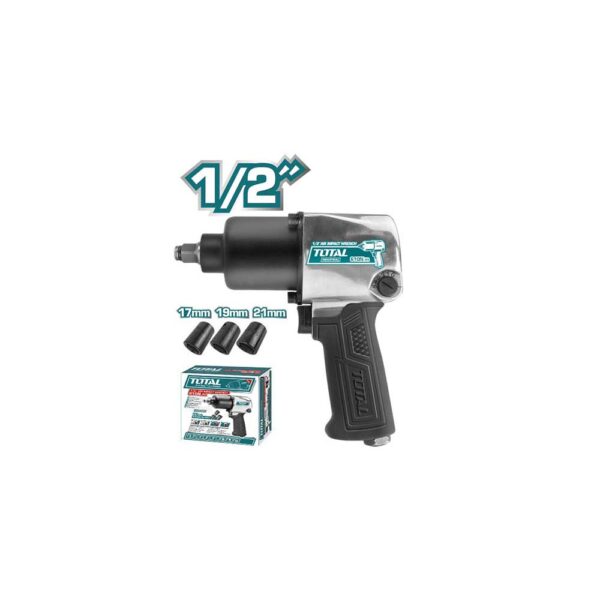PISTOLA IMPACTO 1/2" NEUMATICA INDUSTRIAL TOTAL (TAT40122) - Image 3