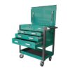 CARRO 8 GAVETAS CON PUERTA DE 41" - VERDE SATA - Image 3