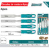 Juego de 4 formones para madera (THT41K0401) - Image 3