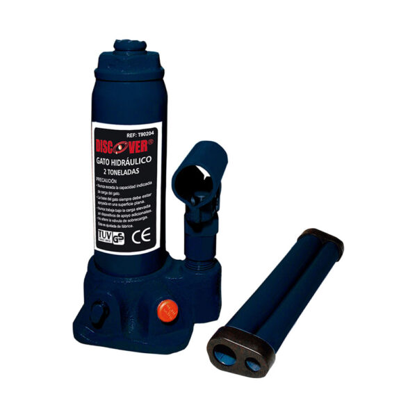 GATA HIDRAULICA BOTELLA 2 TON ALTURA MINIMA 178MM LEVANTE 112MM AJUSTE 48MM - Image 3