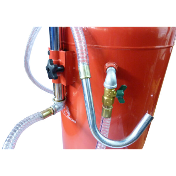RECOLECTOR DE ACEITE NEUMATICO 23GAL (90L) COLOR ROJO - Image 3