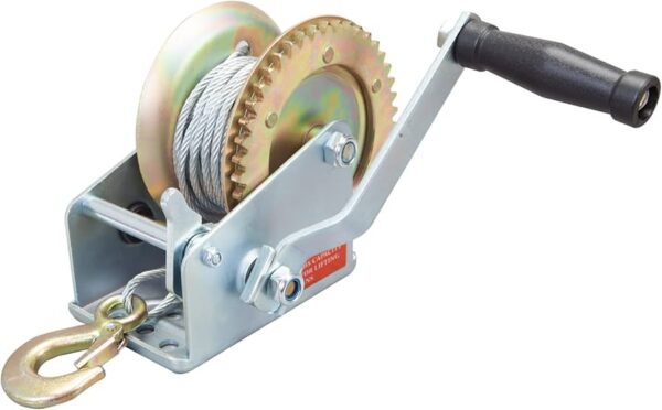 TORIN TRT1201C WINCHE MANUAL CON CABLE ACERO 907KG (2000 LBS)