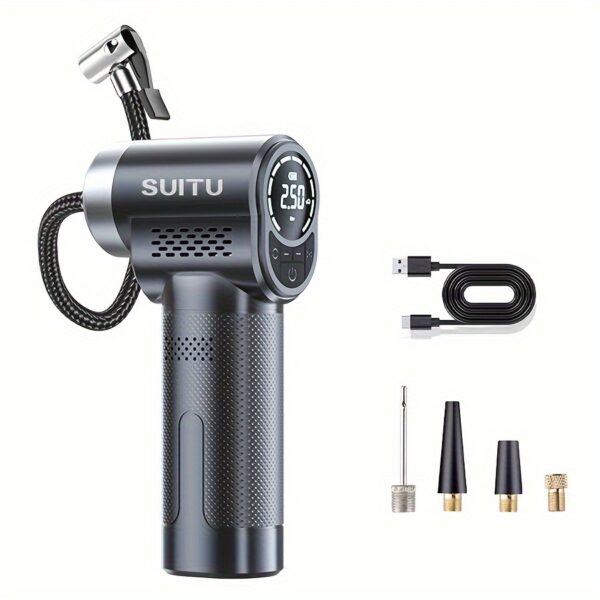 TORIN TRTH30A COMPRESOR DE AIRE PORTATIL 12V 23A 150PSI 45L/MIN CON PINZAS PARA LA BATERIA - Image 3