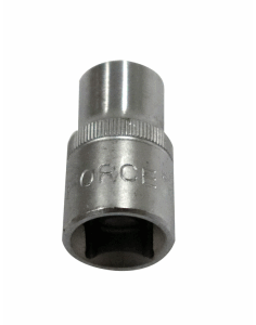FORCE 52507 CUBO CROMADO CORTO 25MM 6 PUNTOS ESPIGA 1/4 7MM