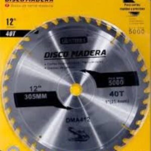DISCO MADERA 12 X 40T