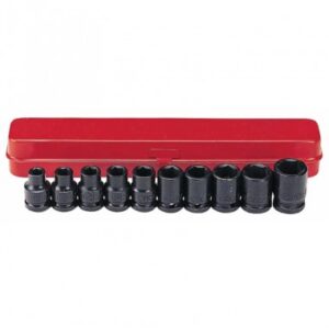 FORCE 4109S JUEGO 10 CUBOS DE IMPACTO ESPIGA 1/2 11/24MM C