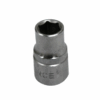 FORCE 52507 CUBO CROMADO CORTO 25MM 6 PUNTOS ESPIGA 1/4 7MM - Image 3