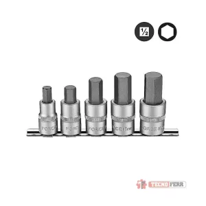 FORCE 4056 CUBOS HEXAGONALES ESP 1/2 5PCS /